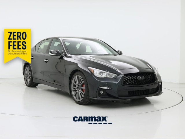 Green 2023 INFINITI Q50 Sedan Rear-Wheel Drive Automatic