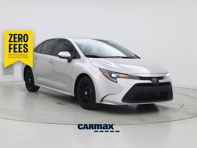 Silver 2024 Toyota Corolla LE FWD Sedan Front-Wheel Drive Automatic