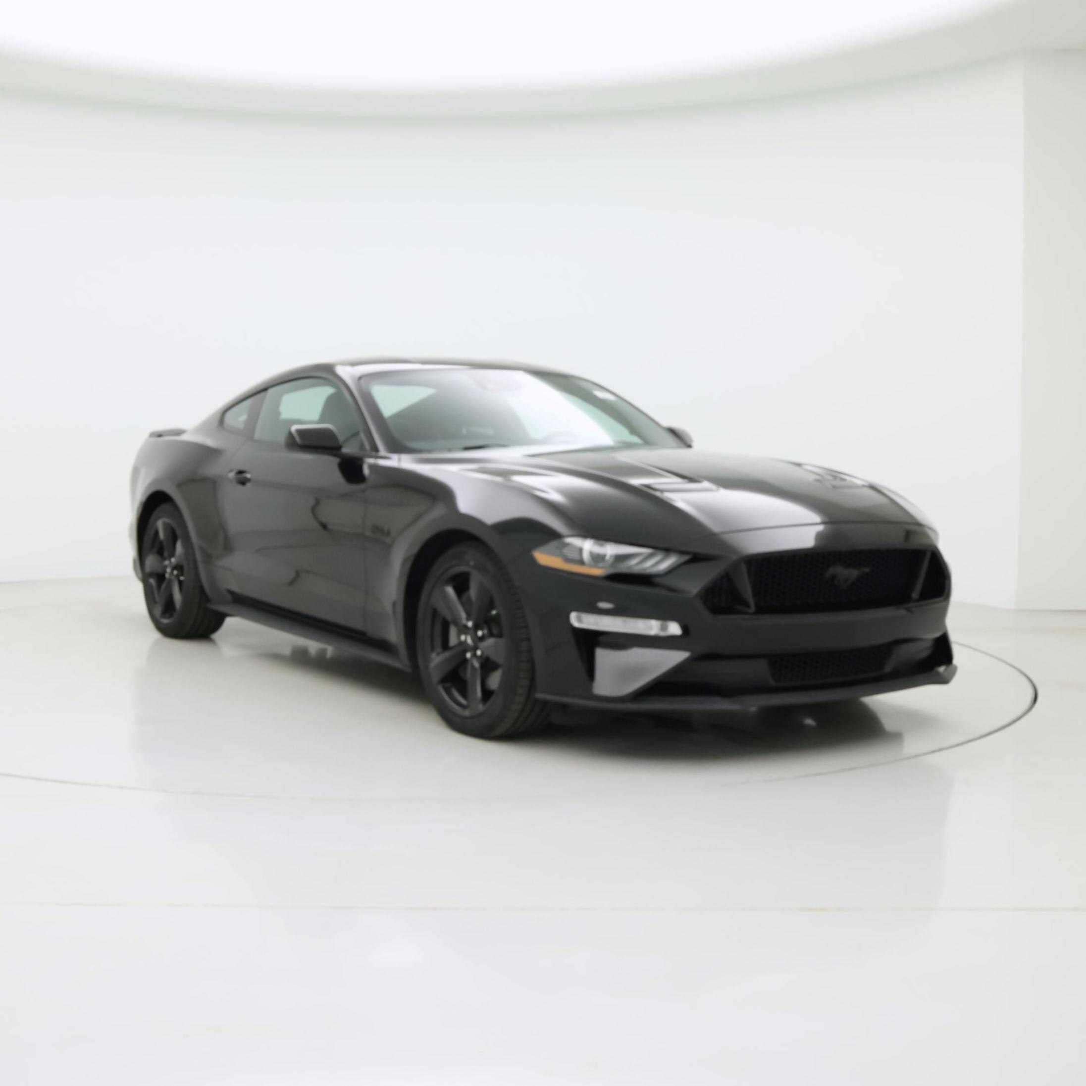 Black 2022 Ford Mustang Coupe Rear-Wheel Drive Automatic