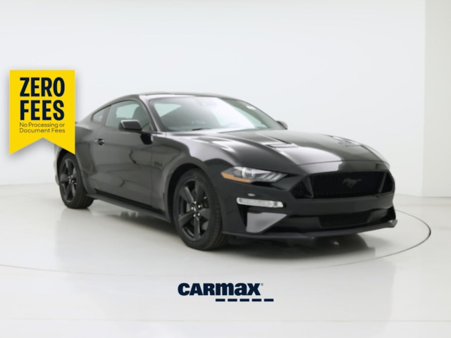 Black 2022 Ford Mustang Coupe Rear-Wheel Drive Automatic