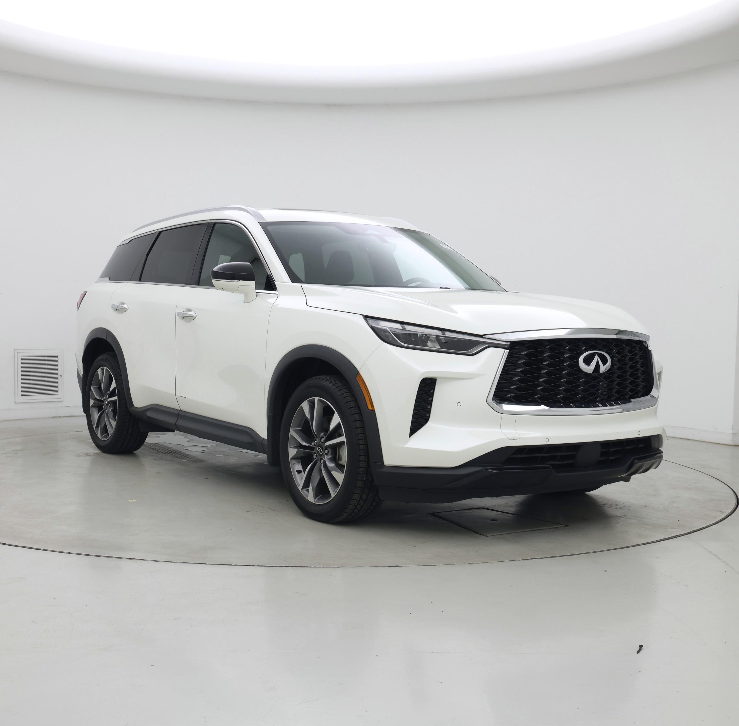 White 2023 INFINITI QX60 Luxe AWD SUV / Crossover All-Wheel Drive Automatic