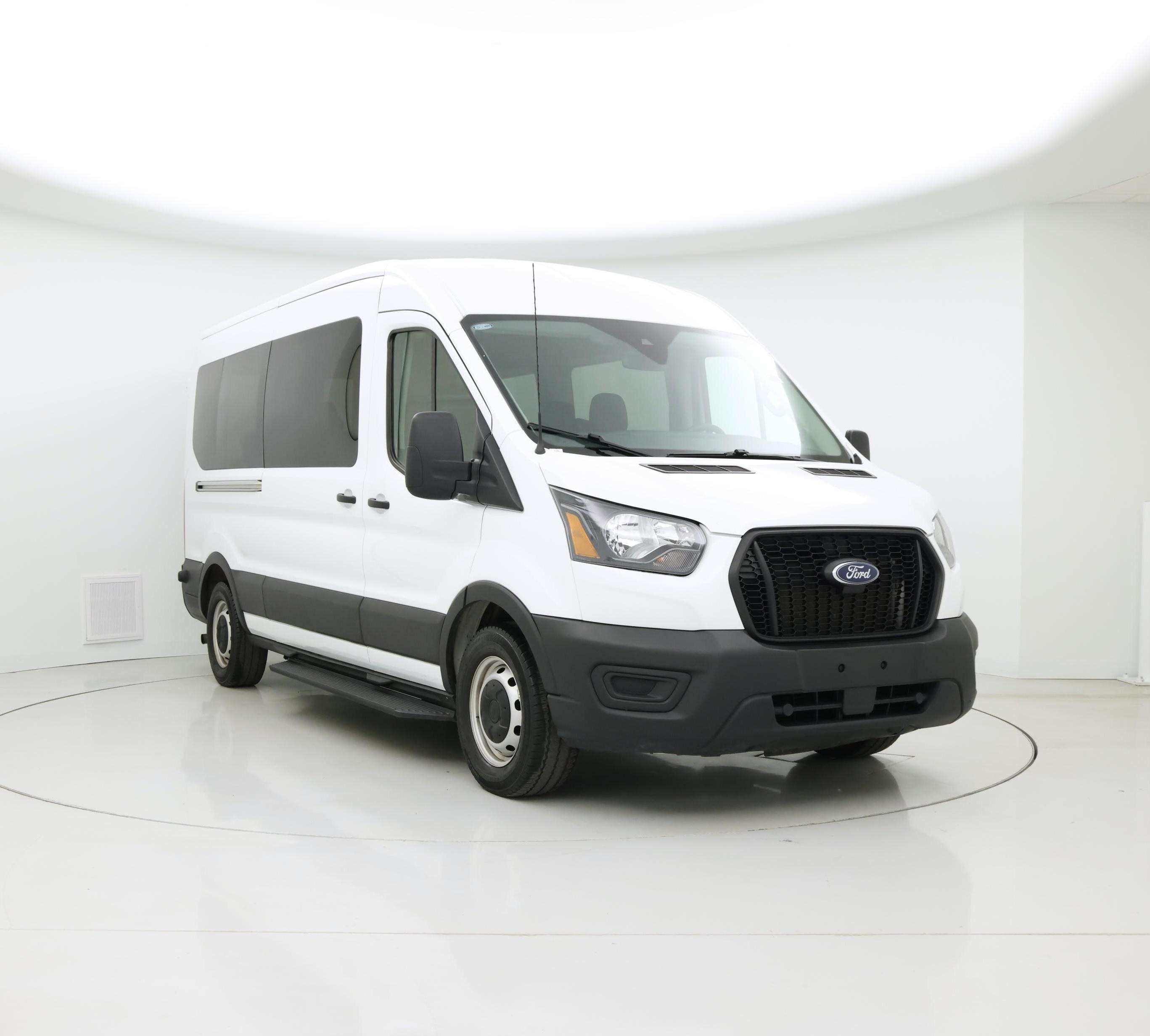 White 2023 Ford Transit Passenger Van  Automatic