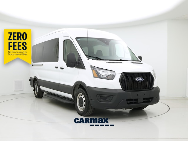 White 2023 Ford Transit Passenger Van Automatic