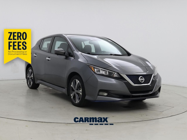 Gray 2020 Nissan LEAF SV Plus FWD Hatchback Front-Wheel Drive Automatic