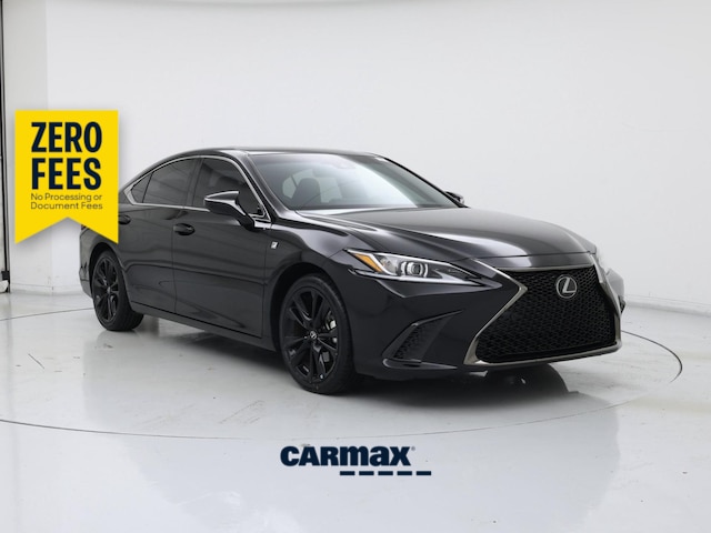 Black 2023 Lexus ES 350 F Sport Handling FWD Sedan Front-Wheel Drive Automatic