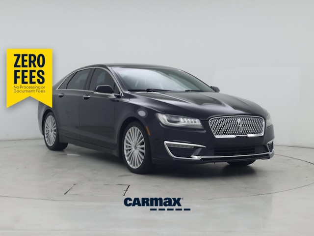 Black 2017 Lincoln MKZ Reserve FWD Sedan Front-Wheel Drive Automatic