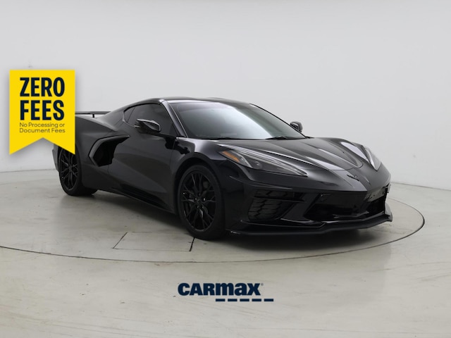 Black 2025 Chevrolet Corvette Coupe Rear-Wheel Drive Automatic