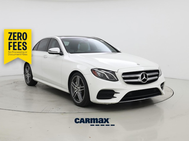 White 2020 Mercedes-Benz E-Class Sedan Rear-Wheel Drive Automatic