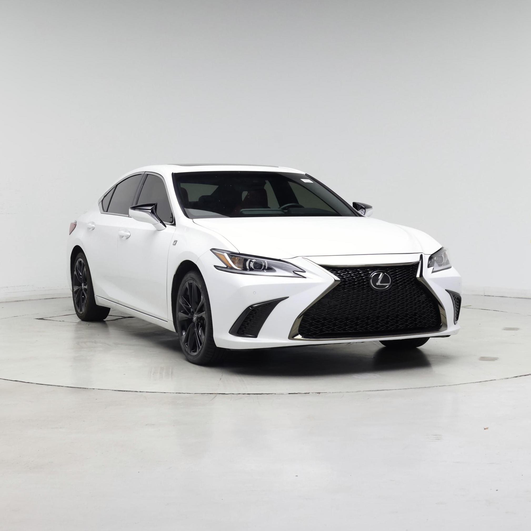 White 2023 Lexus ES Sedan Front-Wheel Drive Automatic