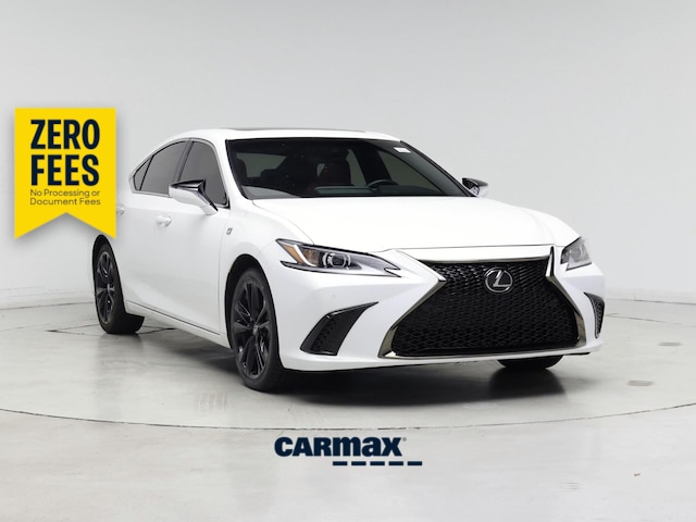 White 2023 Lexus ES Sedan Front-Wheel Drive Automatic