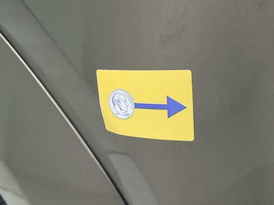 Rear Panel Passenger Side Cosmetic Imperfection