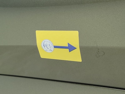 Rear Panel Driver Side Cosmetic Imperfection