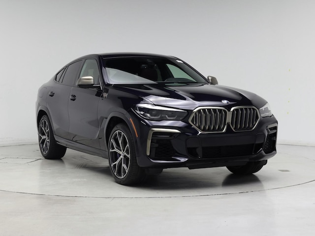 Blue 2022 BMW X6 M50i AWD SUV / Crossover All-Wheel Drive Automatic