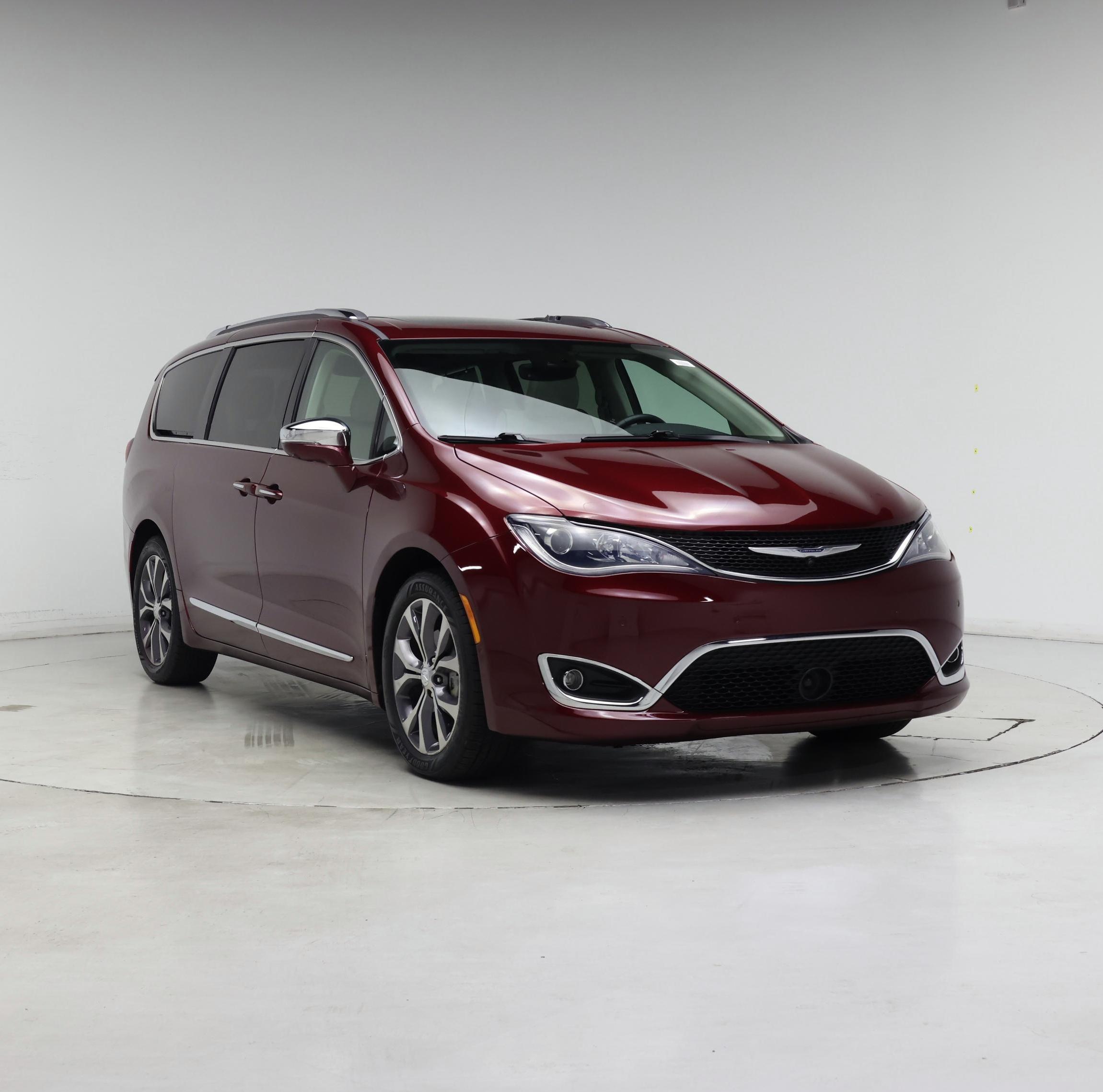 Red (Burgundy) 2017 Chrysler Pacifica Minivan Front-Wheel Drive Automatic