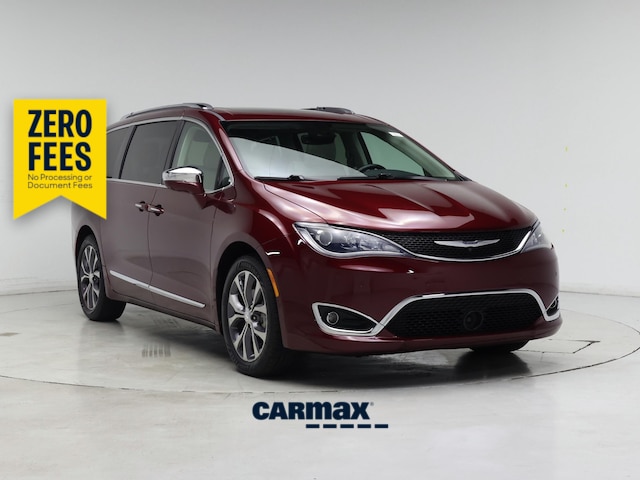 Red (Burgundy) 2017 Chrysler Pacifica Minivan Front-Wheel Drive Automatic