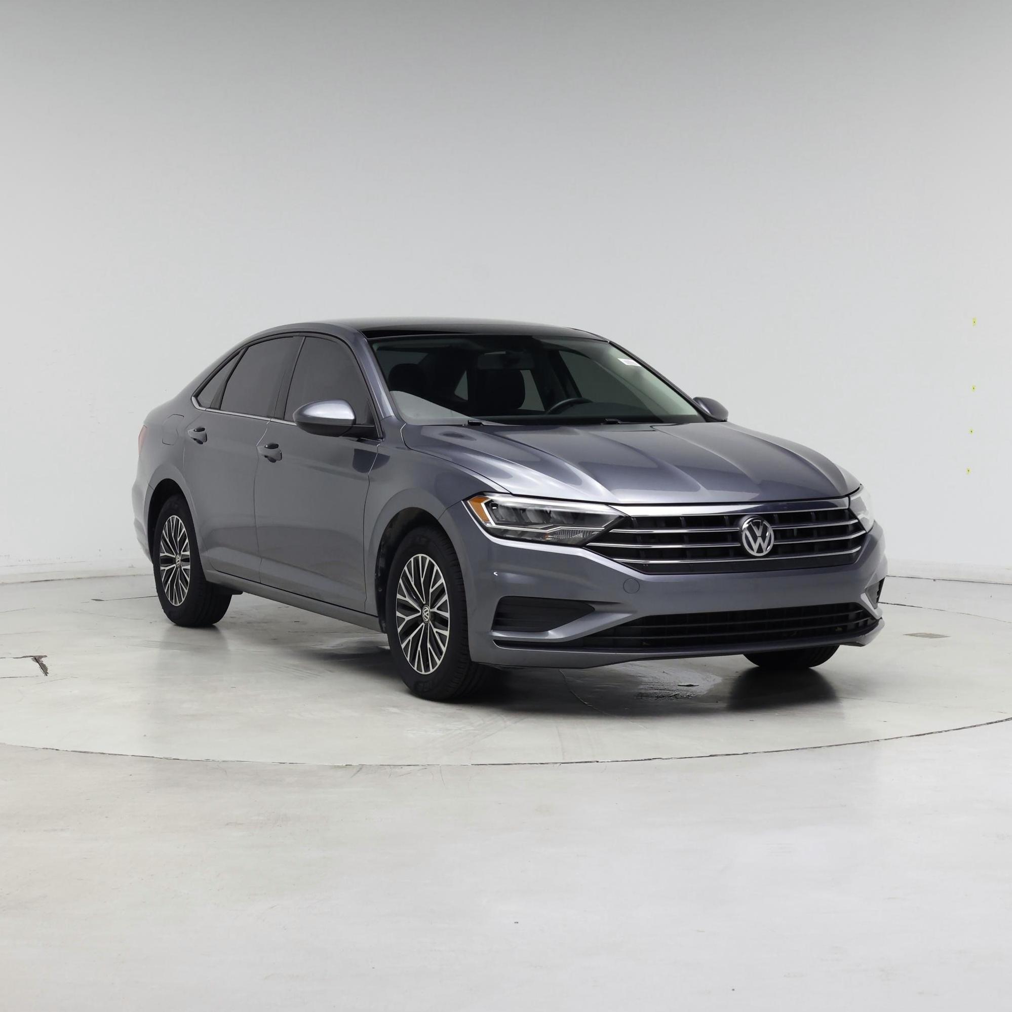 Gray 2019 Volkswagen Jetta SE FWD Sedan Front-Wheel Drive Automatic