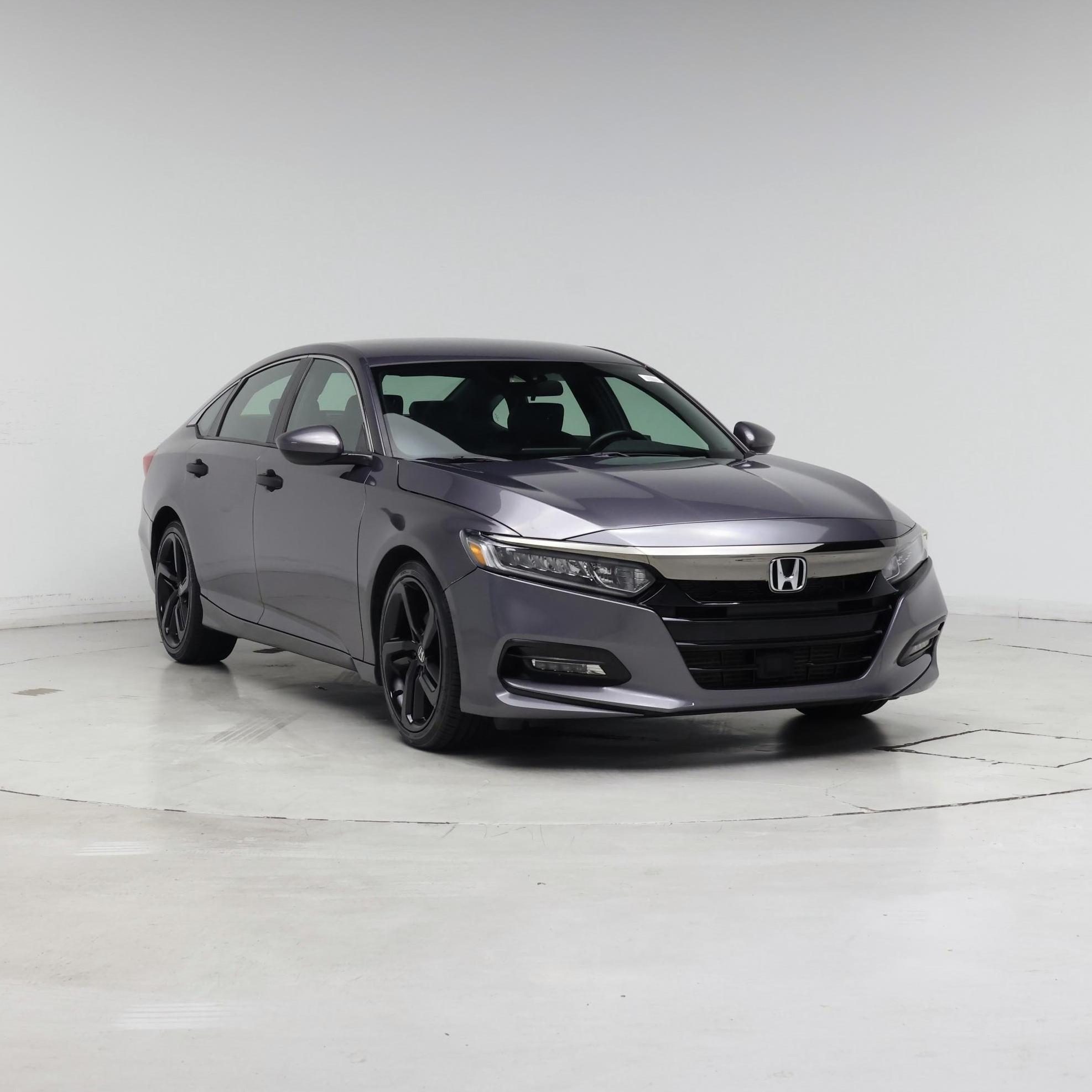 Gray 2019 Honda Accord Sedan Front-Wheel Drive Automatic