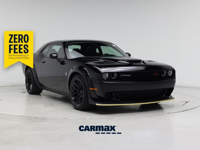 Black 2022 Dodge Challenger R/T Scat Pack Widebody RWD Coupe Rear-Wheel Drive Automatic