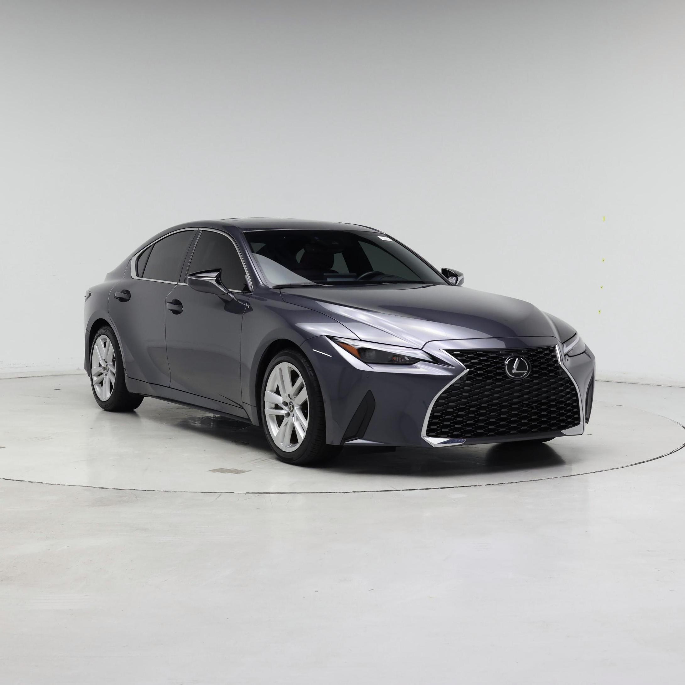 Gray 2024 Lexus IS Sedan Rear-Wheel Drive Automatic