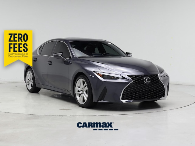 Gray 2024 Lexus IS Sedan Rear-Wheel Drive Automatic