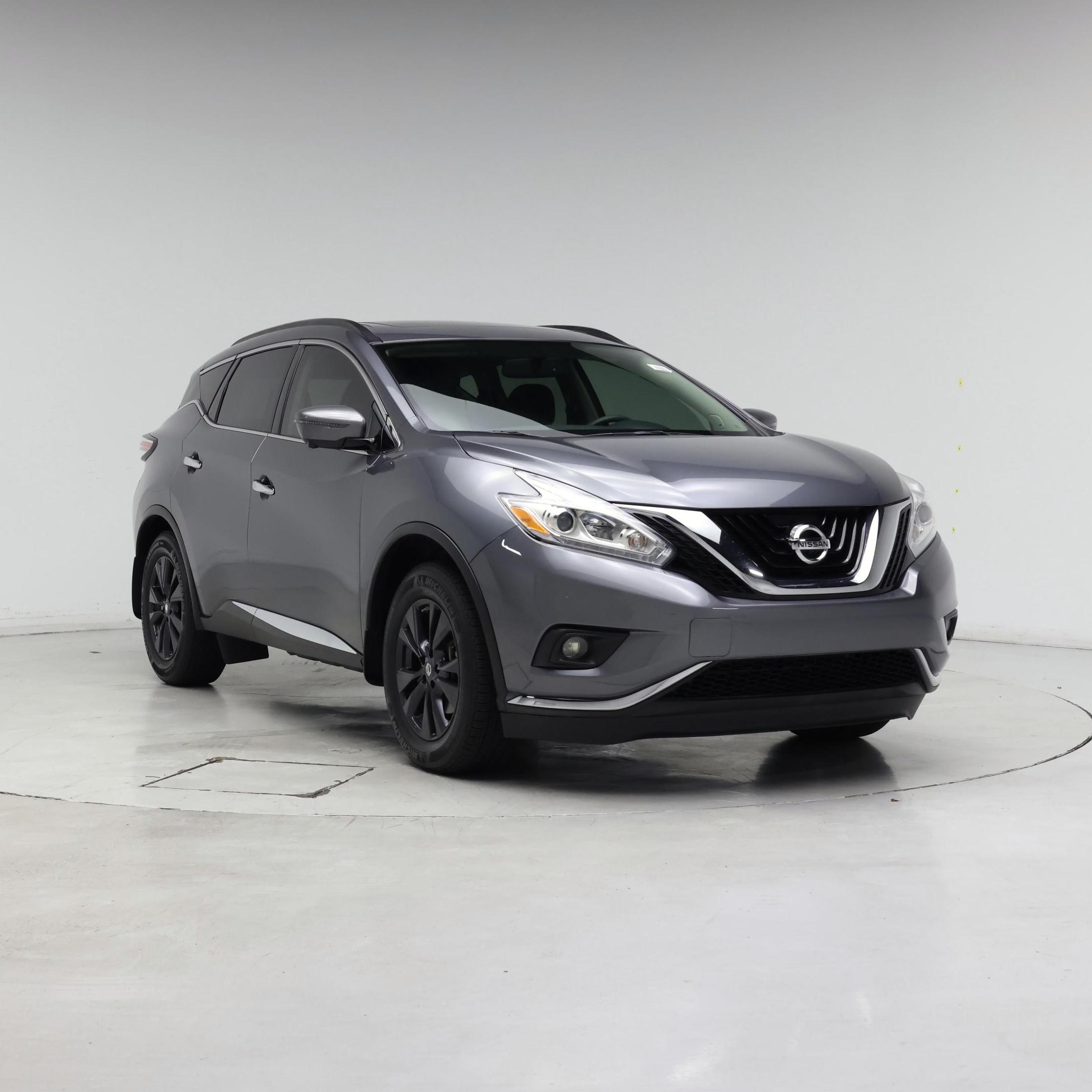 Gray 2017 Nissan Murano SUV / Crossover Front-Wheel Drive Automatic