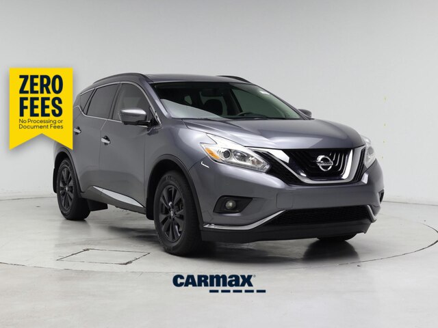 Gray 2017 Nissan Murano SUV / Crossover Front-Wheel Drive Automatic