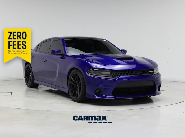 Blue 2018 Dodge Charger Sedan Rear-Wheel Drive Automatic
