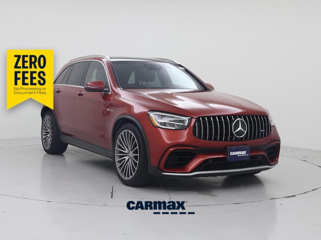 Red (Burgundy) 2020 Mercedes-Benz GLC AMG GLC 63 4MATIC SUV / Crossover All-Wheel Drive Automatic