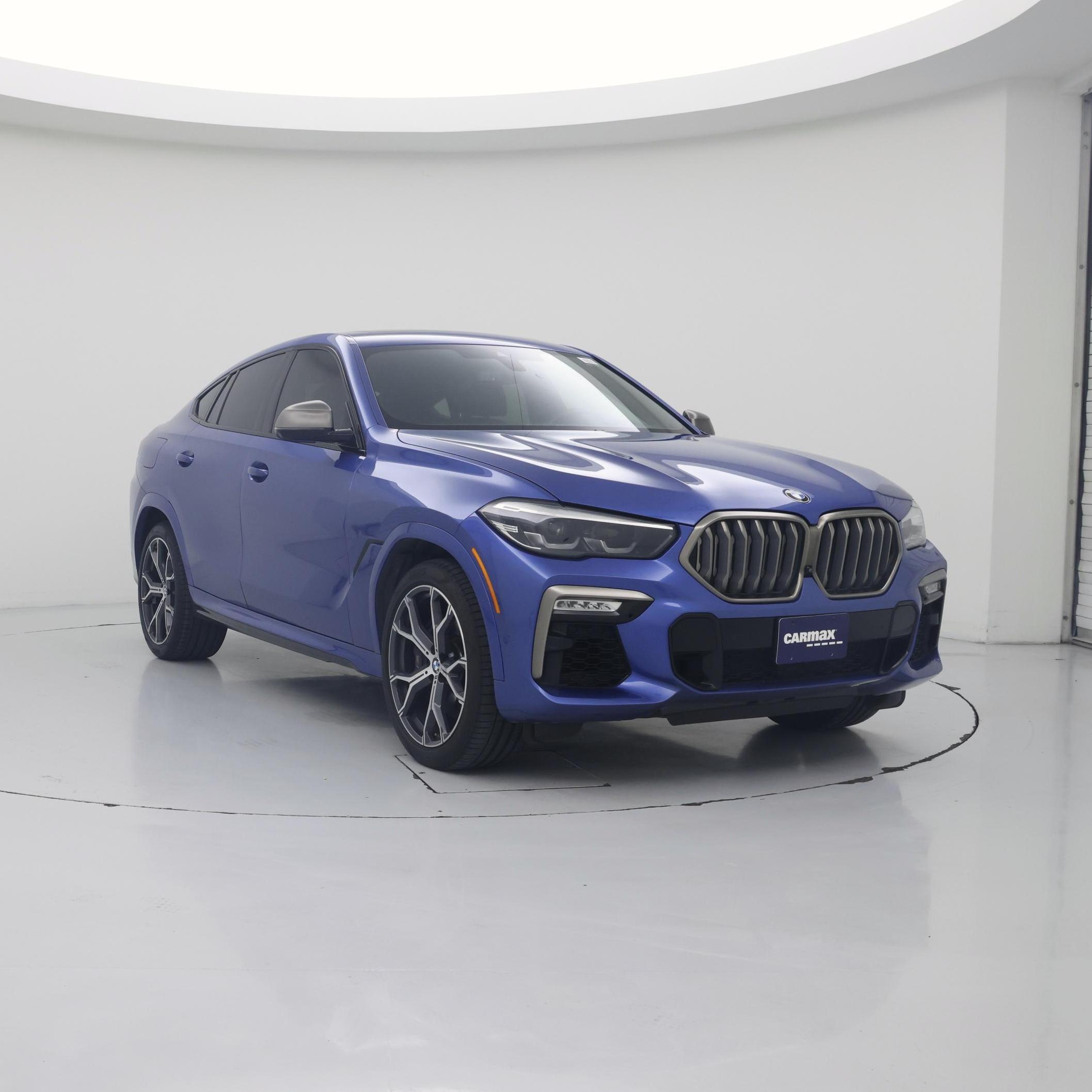 Blue 2020 BMW X6 SUV / Crossover All-Wheel Drive Automatic