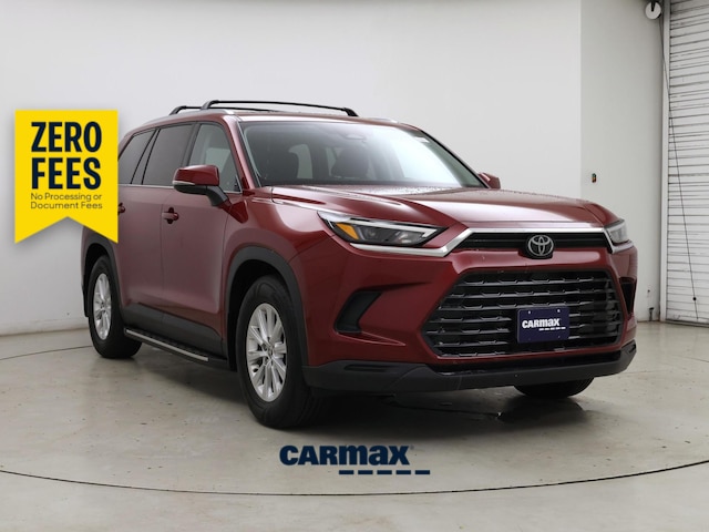 Red 2025 Toyota Grand Highlander XLE FWD SUV / Crossover Front-Wheel Drive Automatic