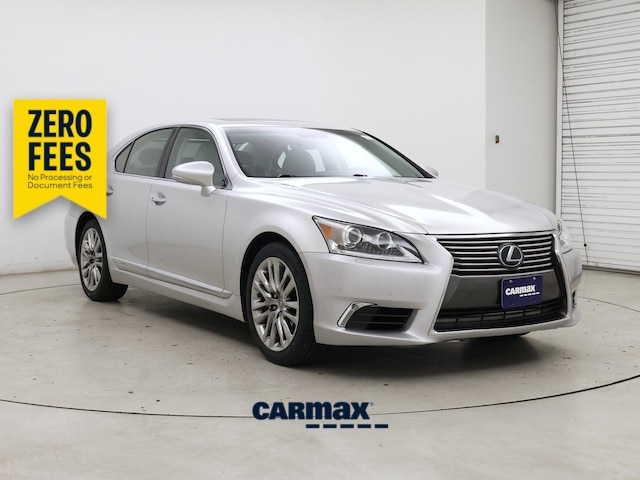 Silver 2017 Lexus LS 460 RWD Sedan Rear-Wheel Drive Automatic