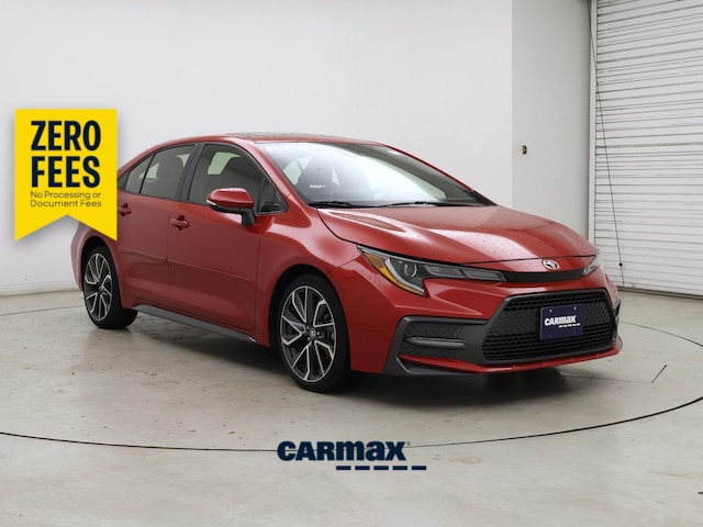 Red (Burgundy) 2021 Toyota Corolla Sedan Front-Wheel Drive Automatic