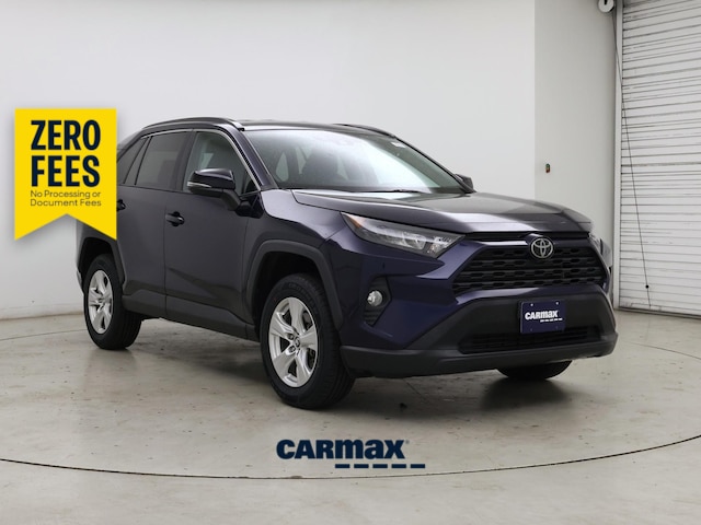 Blue 2020 Toyota RAV4 XLE AWD SUV / Crossover All-Wheel Drive Automatic