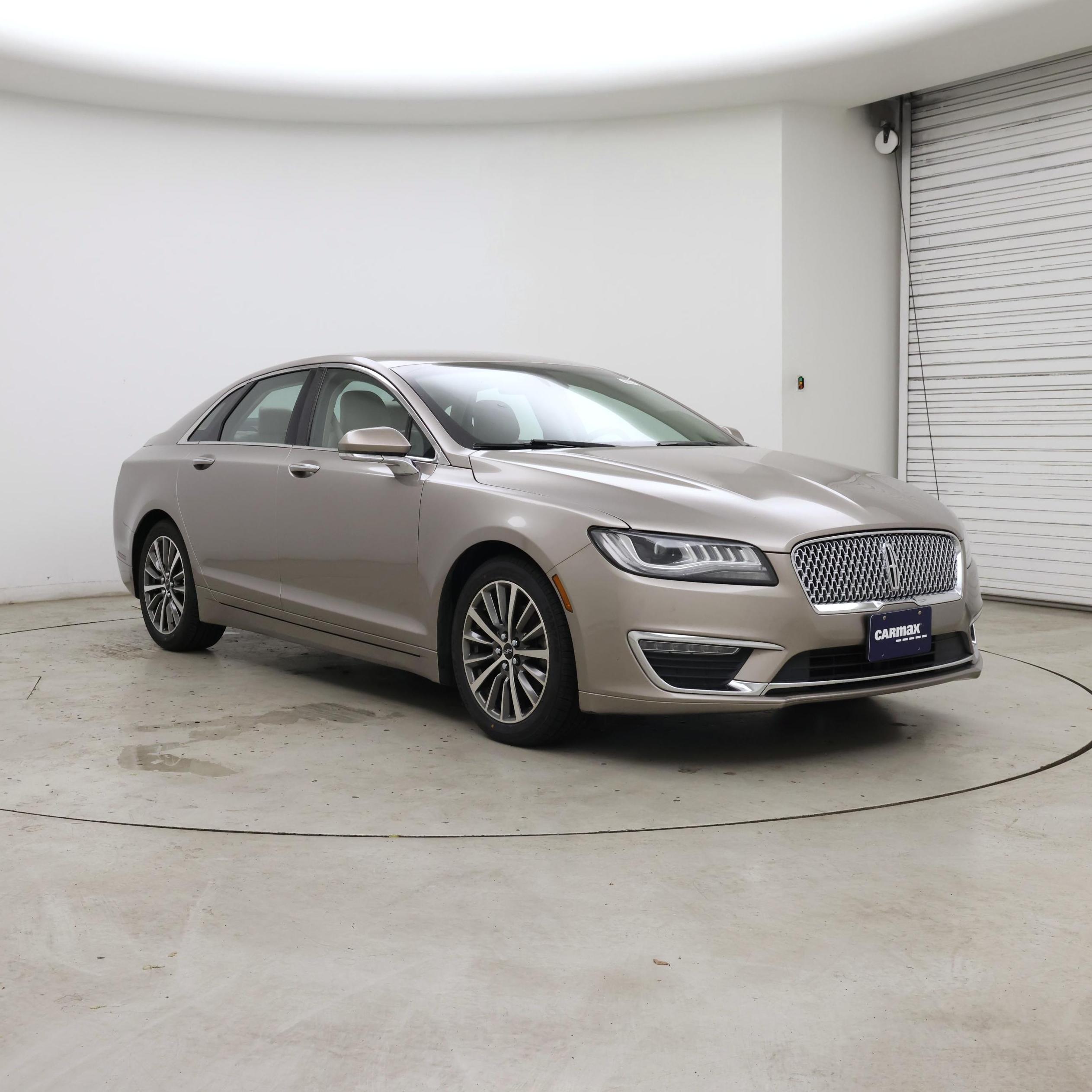 Brown (Tan) 2019 Lincoln MKZ Sedan Front-Wheel Drive Automatic