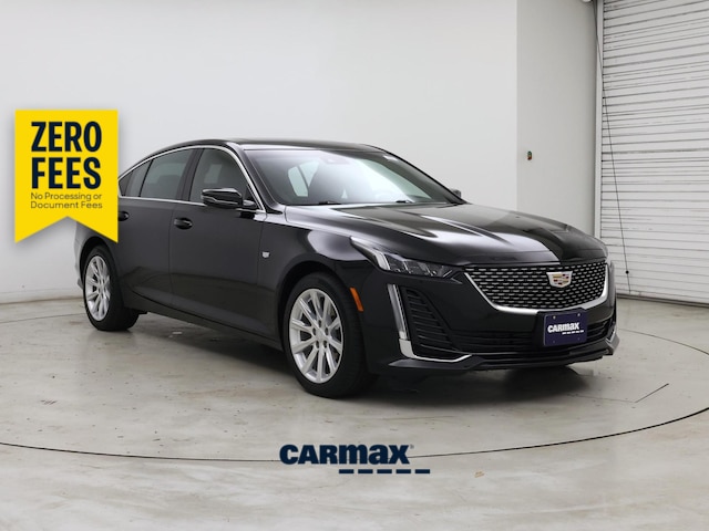 Black 2021 Cadillac CT5 Sedan All-Wheel Drive Automatic