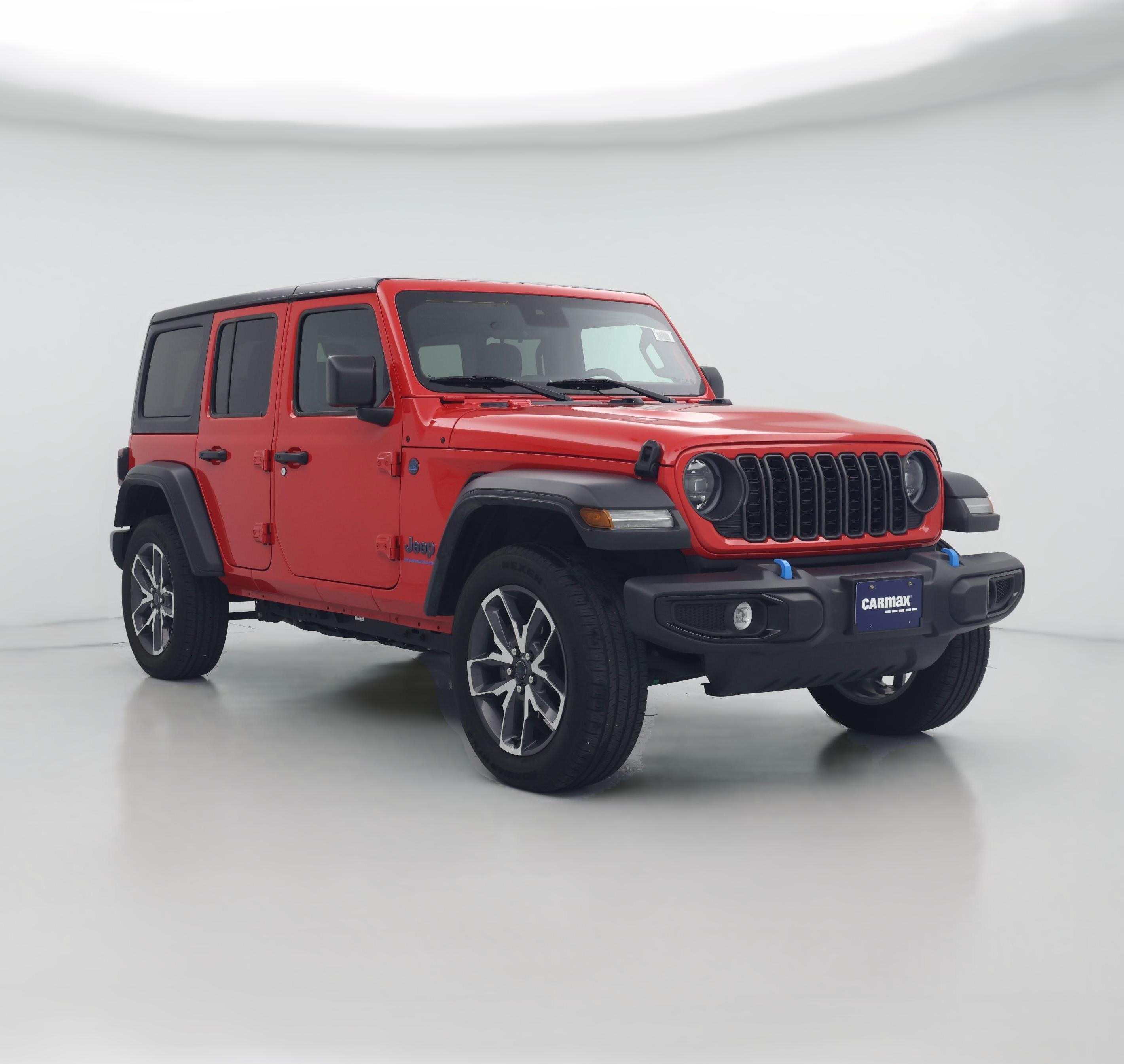 Used Red Jeep Wrangler 4XE near me for sale