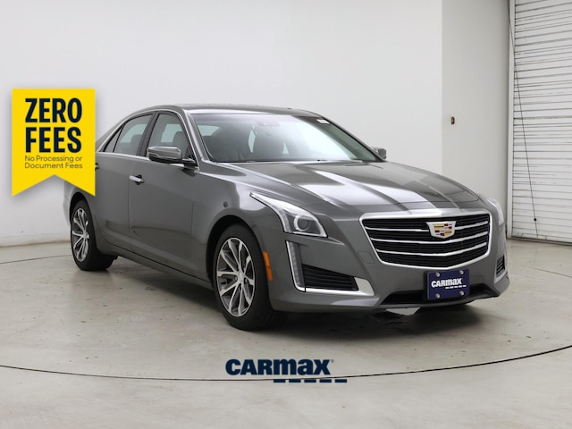 Gray 2016 Cadillac CTS 2.0T Luxury AWD Sedan All-Wheel Drive Automatic