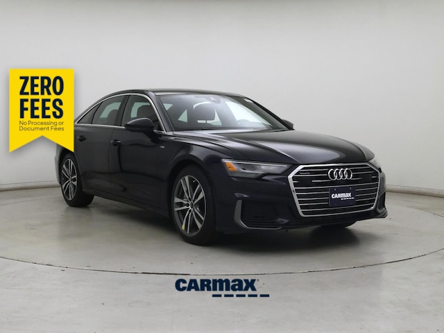 Blue 2023 Audi A6 quattro Prestige 55 TFSI Sedan All-Wheel Drive Automatic