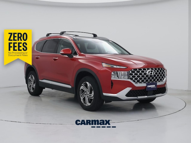 Red 2023 Hyundai Santa Fe SEL AWD SUV / Crossover All-Wheel Drive Automatic