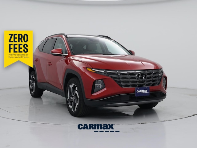 Red 2023 Hyundai Tucson Limited AWD SUV / Crossover All-Wheel Drive Automatic