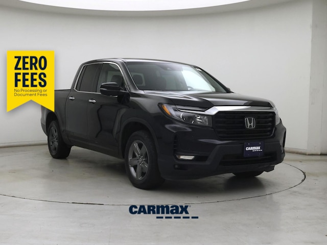 Gray 2023 Honda Ridgeline RTL-E AWD Pickup Truck All-Wheel Drive Automatic