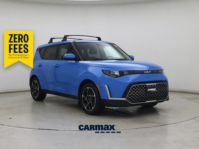 Blue 2023 Kia Soul EX FWD SUV / Crossover Front-Wheel Drive Automatic