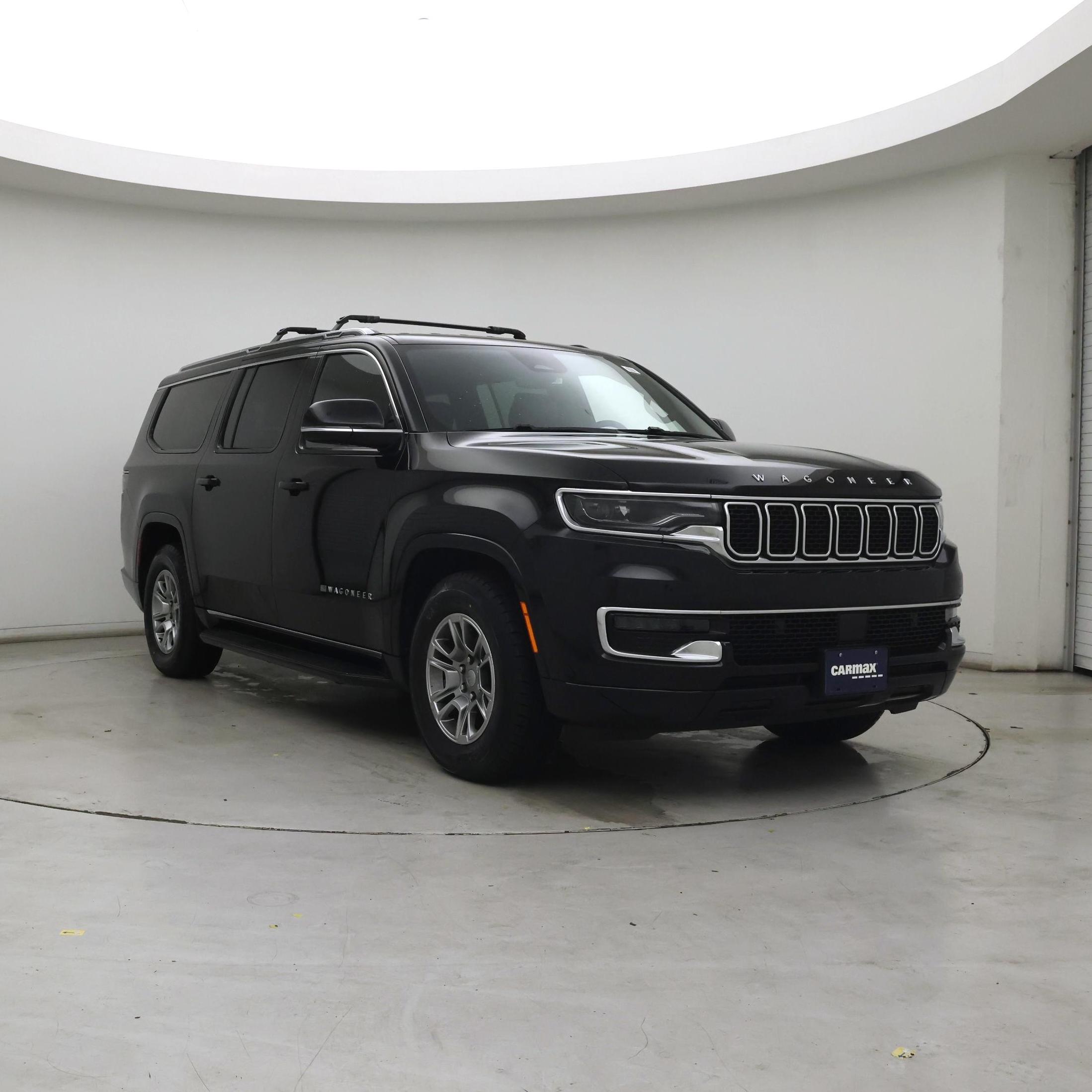 Black 2023 Jeep Wagoneer L SUV / Crossover Four-Wheel Drive Automatic