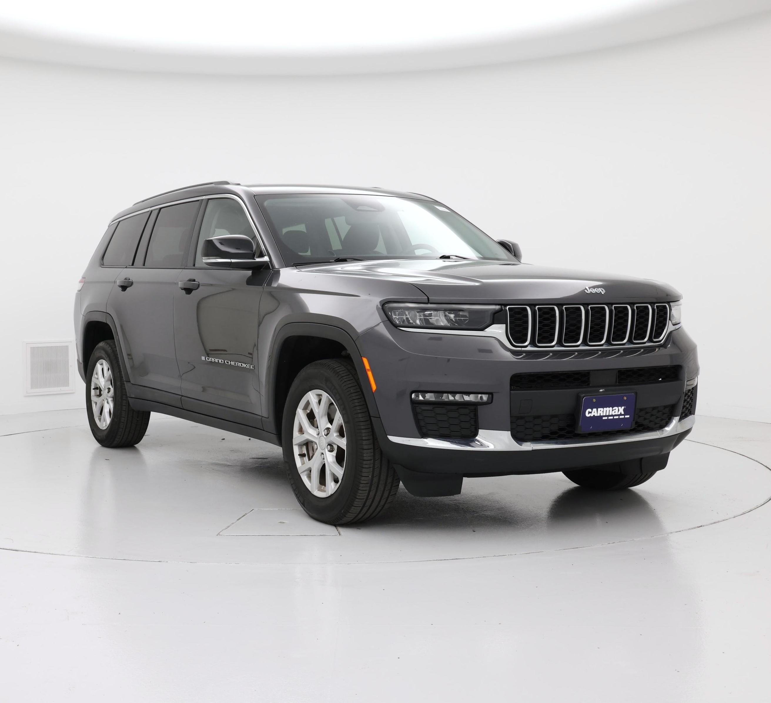 Gray 2023 Jeep Grand Cherokee L SUV / Crossover Four-Wheel Drive Automatic