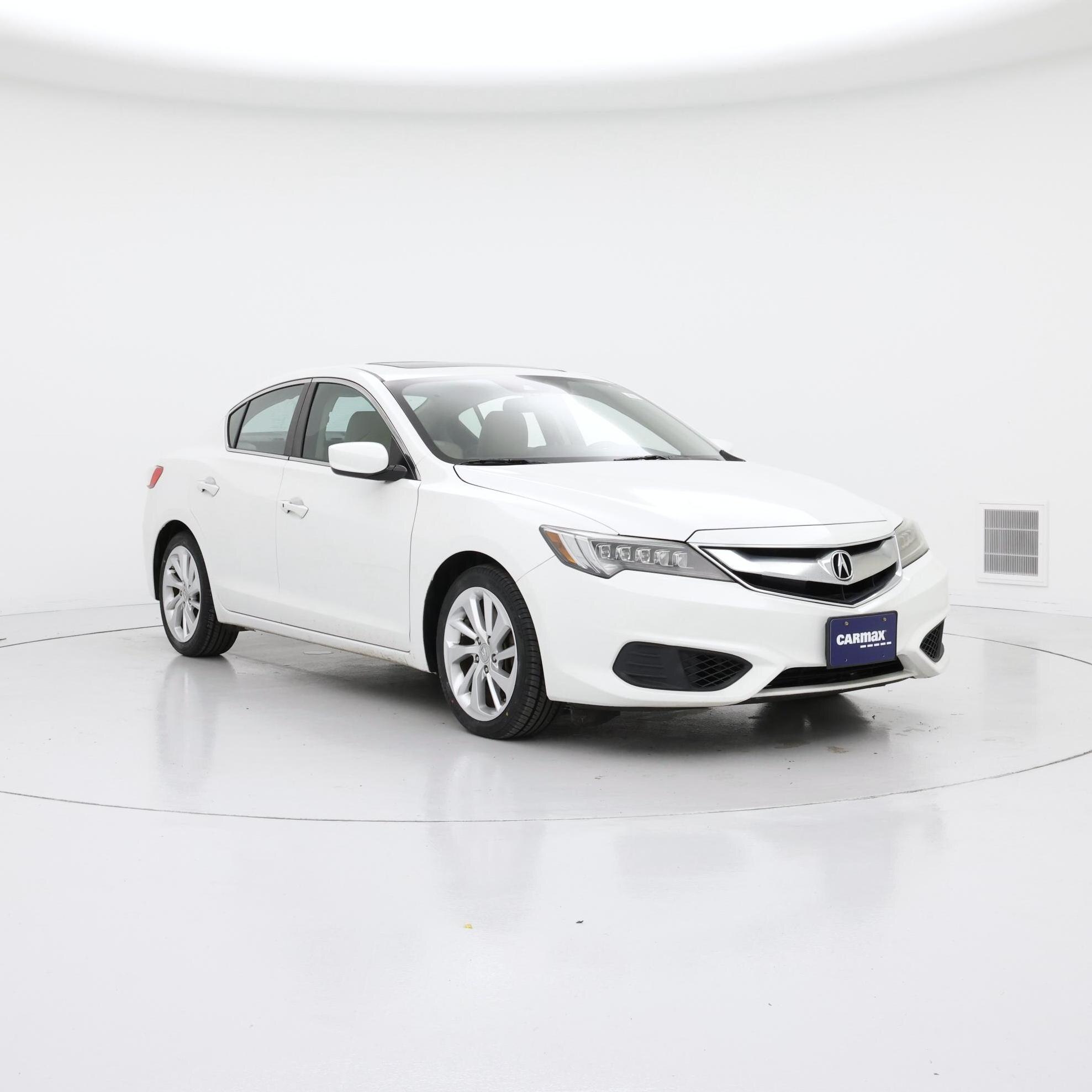 White 2016 Acura ILX Sedan  Automatic