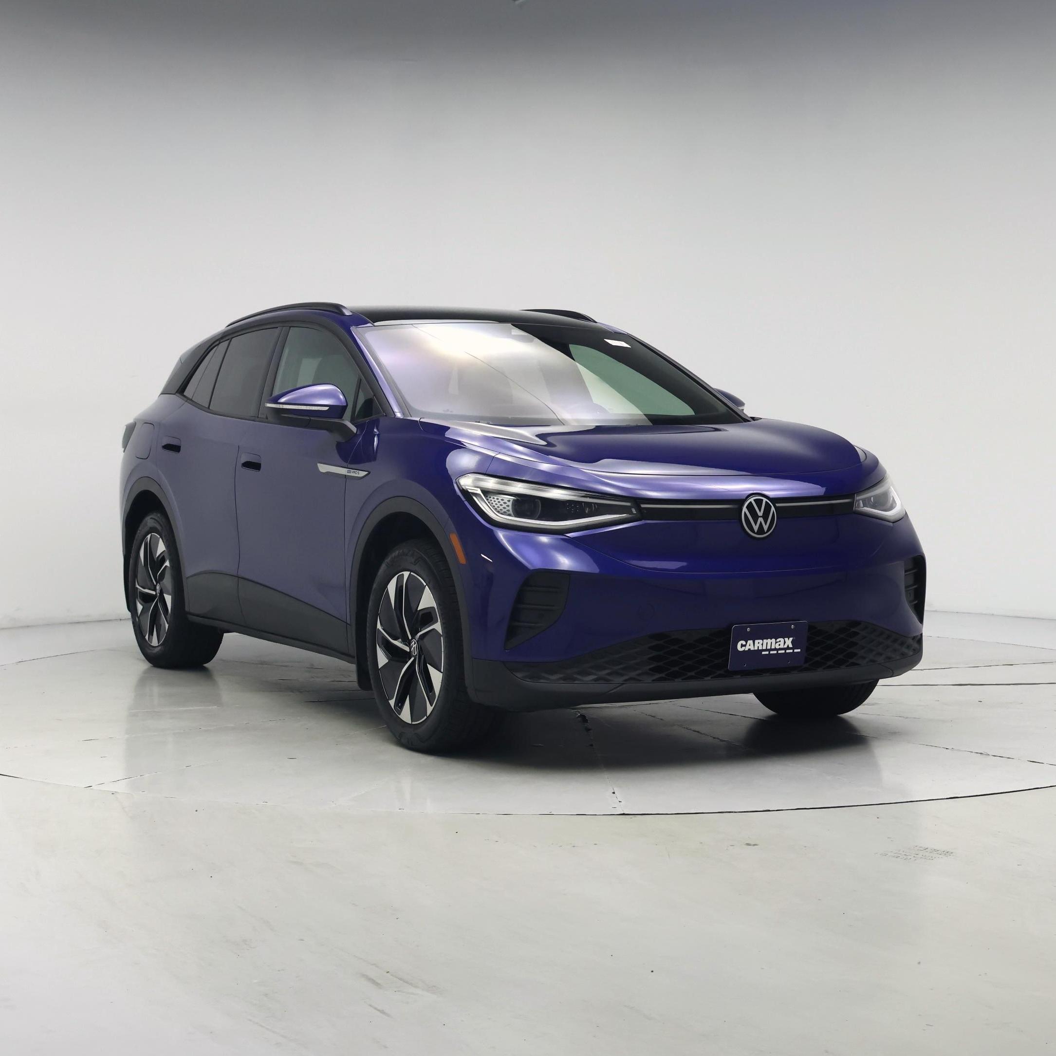 Blue 2022 Volkswagen ID.4 SUV / Crossover All-Wheel Drive Automatic