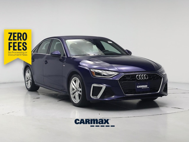 Blue 2023 Audi A4 Sedan All-Wheel Drive Automatic