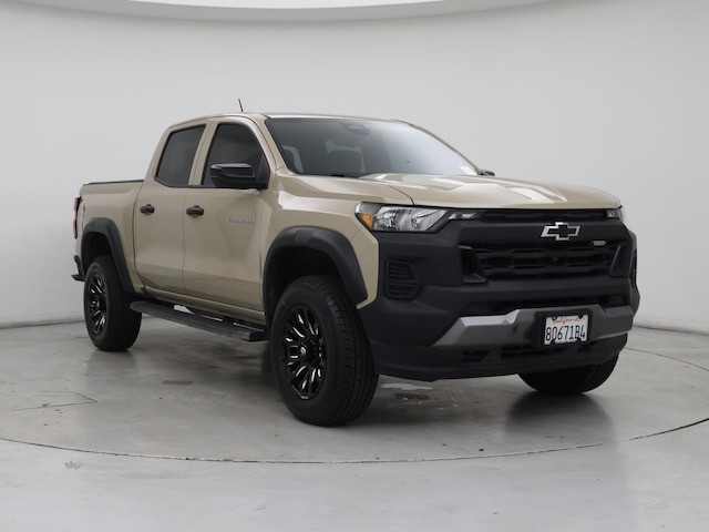 Brown (Tan) 2024 Chevrolet Colorado Trail Boss Crew Cab 4WD Pickup Truck Four-Wheel Drive Automatic