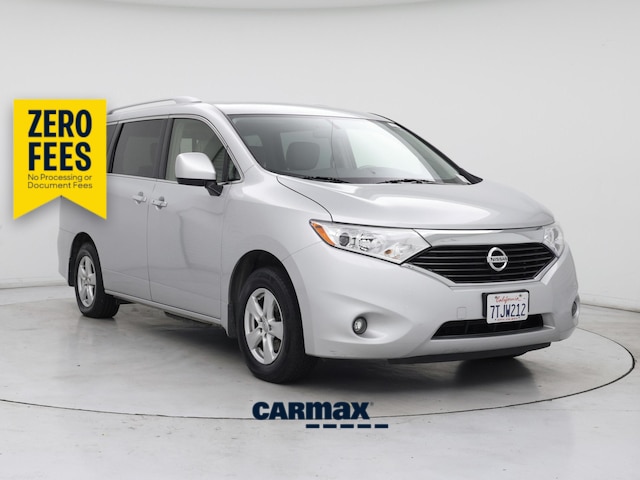 Silver 2016 Nissan Quest Minivan Front-Wheel Drive Automatic