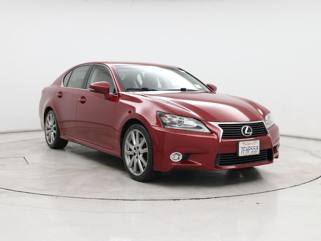 Red 2015 Lexus GS 350 RWD Sedan Rear-Wheel Drive Automatic